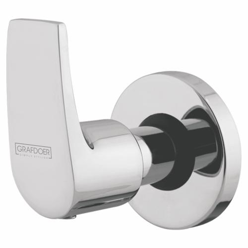 Exposed Part Kit of Concealed Stop Cock with Fitting Sleeves, Operating Lever & Adjustable Wall Flange